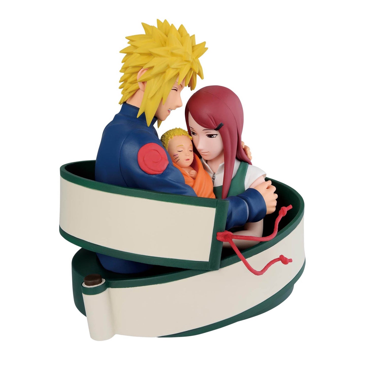 Naruto Shippuden - Namikaze Minato, Uzumaki Kushina & Uzumaki Naruto - NARUTO 72 Series (Bandai Spirits)