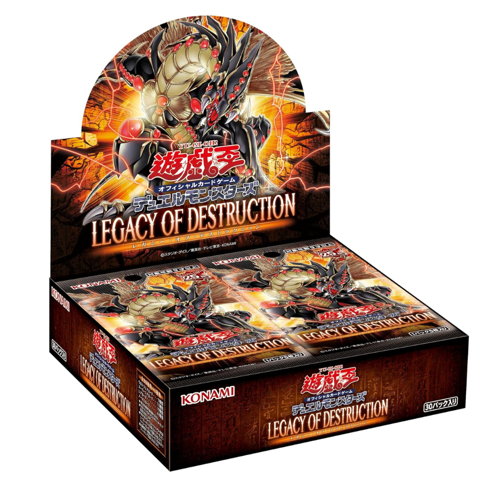 Yu-Gi-Oh! TRADING CARD GAME - TCG Legacy of Destruction - Booster Box