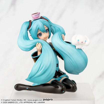 Vocaloid × Sanrio - Hatsune Miku × Cinnamoroll - Chokonose Premium Figure ~Mofutto Ver.~ (SEGA)