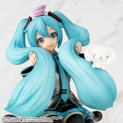 Vocaloid × Sanrio - Hatsune Miku × Cinnamoroll - Chokonose Premium Figure ~Mofutto Ver.~ (SEGA)