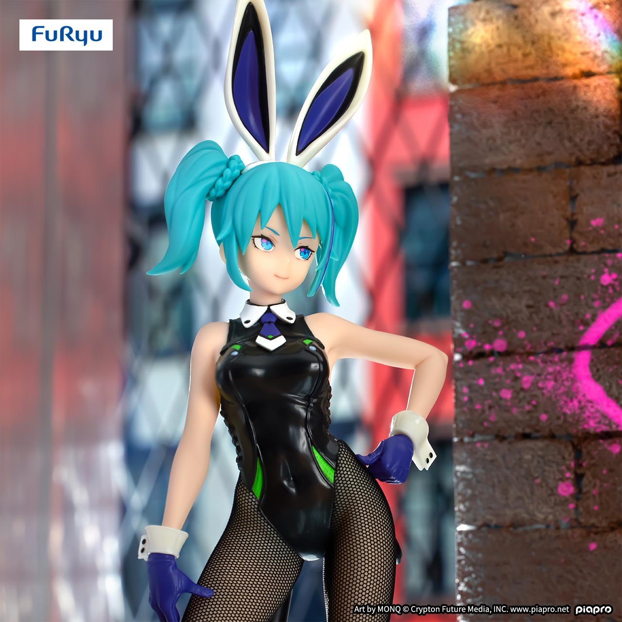 Vocaloid - Hatsune Miku - Street Violet ver. - Bicute Bunnies (FuRyu)