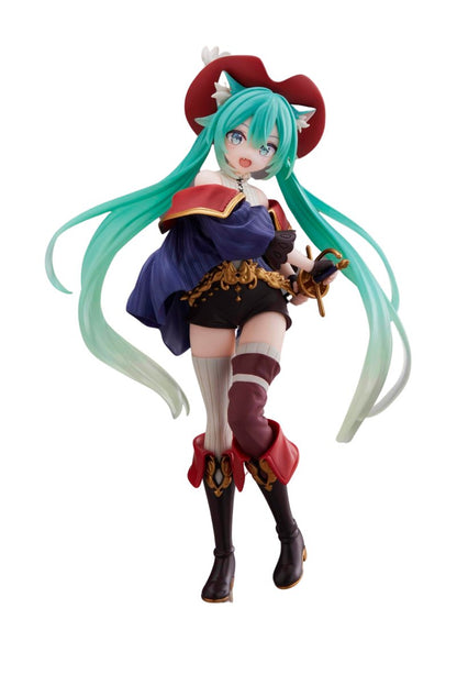 Piapro Characters - Hatsune Miku - Hatsune Miku Wonderland Figure - Nagagutsu o Haita Neko (Taito)